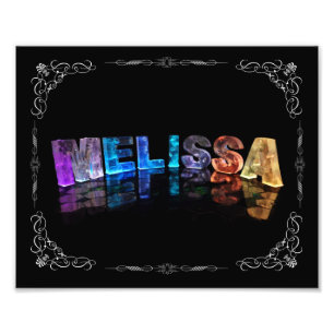 Foto Melissa conhecido em 3D ilumina-se (a fotografia)