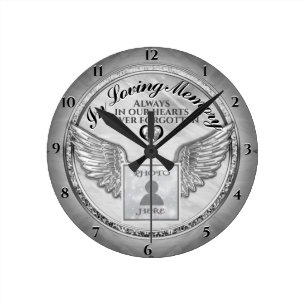 Foto Memorial em Adoro Relógio de Memória Redonda