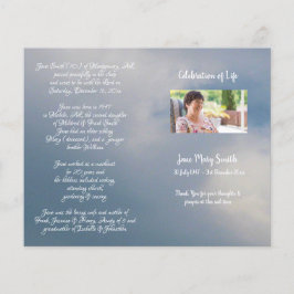 Foto Memorial Funeral Order Program