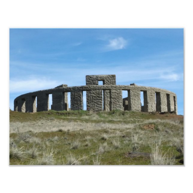 Foto Memorial Stonehenge em Maryhill, WA (Frente)