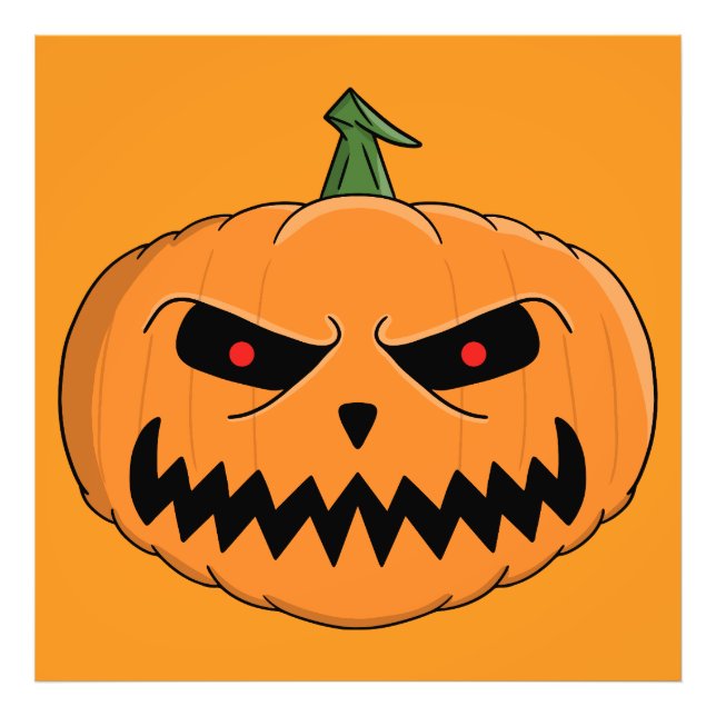 Foto Menacing Jack O'Lantern Halloween (Frente)
