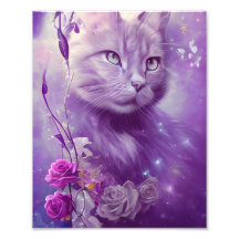 Menina adorável gato