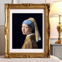 Menina com brinco de pérola 1665 Johannes Vermeer