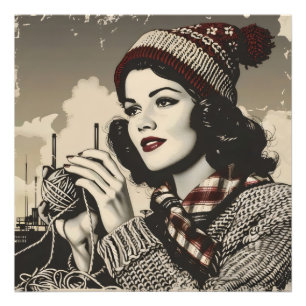 Foto Menina e Fio Vintage