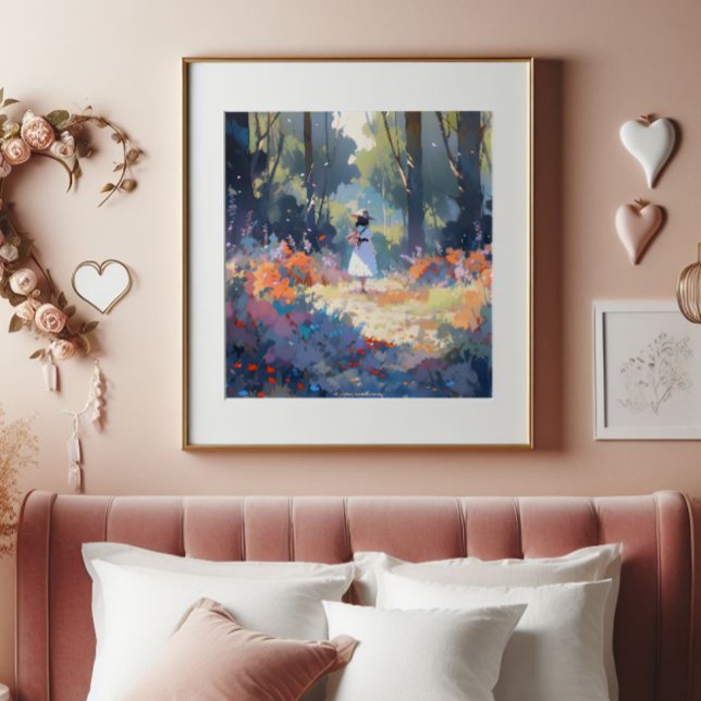 Foto Menina no animismo florestal (Criador carregado)