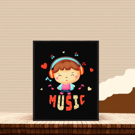 Foto Menino com música