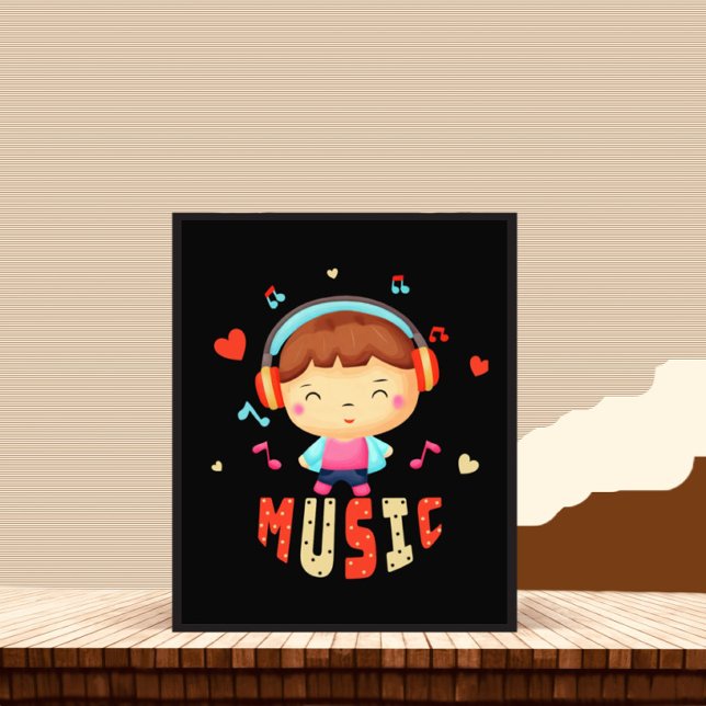 Foto Menino com música (Criador carregado)