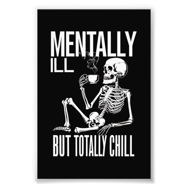 Foto Mentalmente Doente, Mas Totalmente Enchido Figurin (Frente)