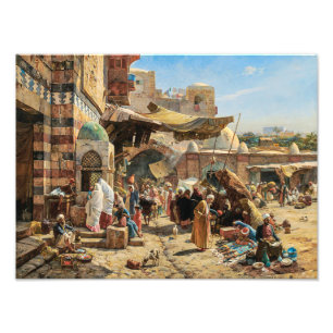 Foto Mercado em Jafa Gustav Bauernfeind