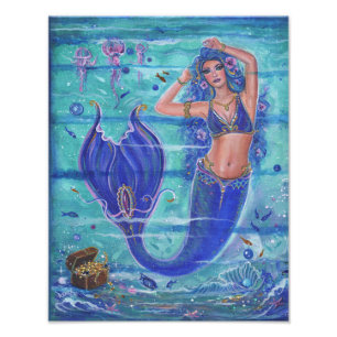 Foto Mermaids treasure art de Renee Lavoie