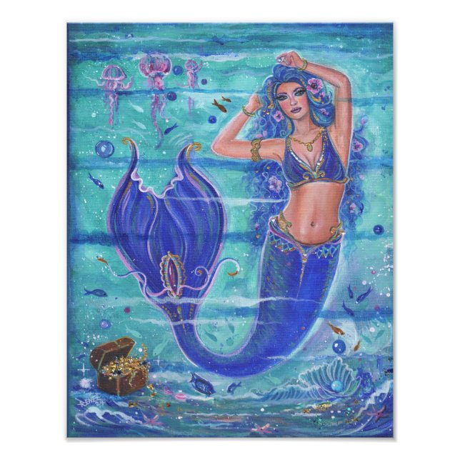 Foto Mermaids treasure art de Renee Lavoie (Frente)