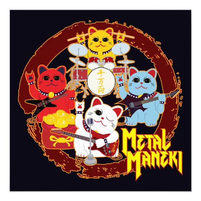 Foto Metal Maneki (Frente)