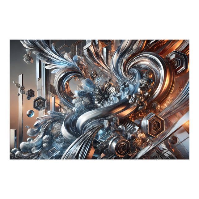 Foto Metallische Strömungen (Frente)