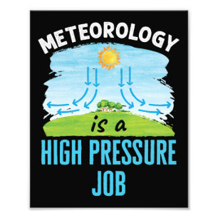Foto Meteorologia é um tempo de trabalho de alta pressã