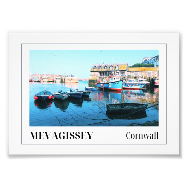 Foto Mevagissey Harbour, Cornwall (Frente)