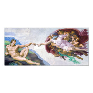 Foto Michelangelo - Criação de Adão Isolado