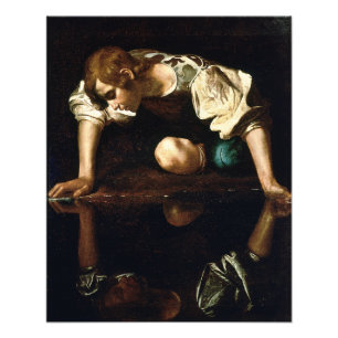Foto Michelangelo Merisi da Caravaggio "Narciso"