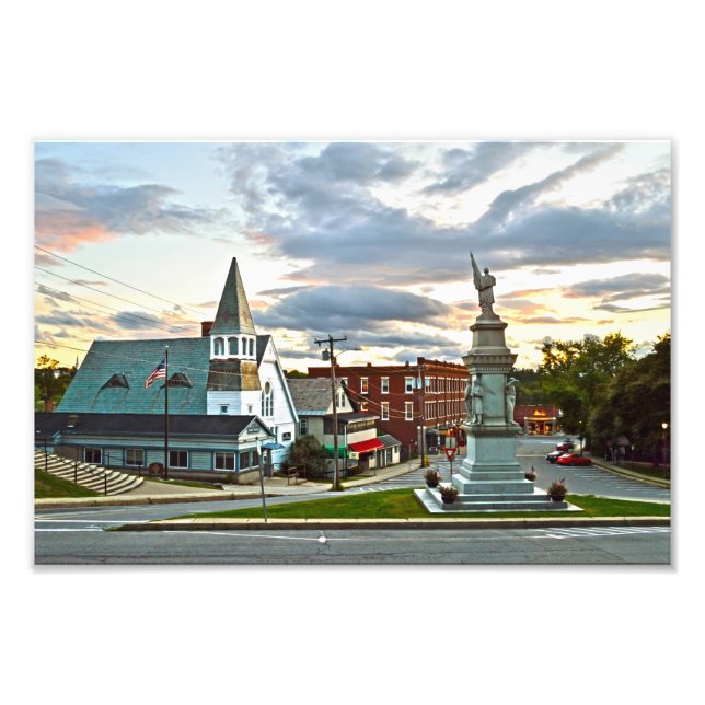 Foto Middlebury, Vermont, em Sunset (Frente)