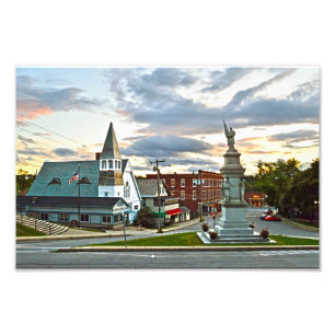 Foto Middlebury, Vermont, no por do sol