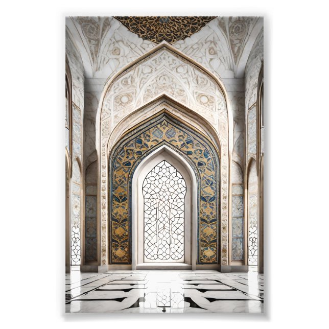 Foto Mihrab - Direção da qibla (Frente)