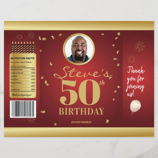 Foto: Milestone Birthday Chip Bag Wrappers