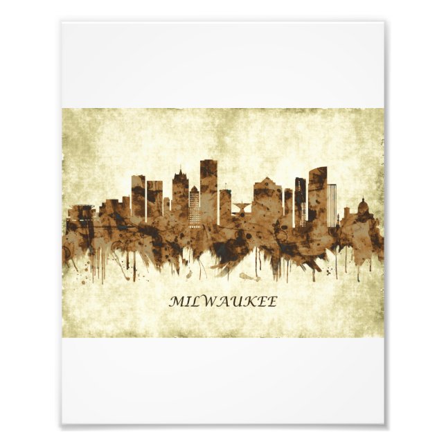 Foto Milwaukee Wisconsin Cityscape (Frente)