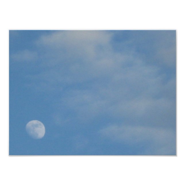 Foto Minha lua diurna - Kodak Pro Photo Impressão Satin (Frente)