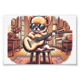 Foto Mini Maestro Chihuahua Guitarrista