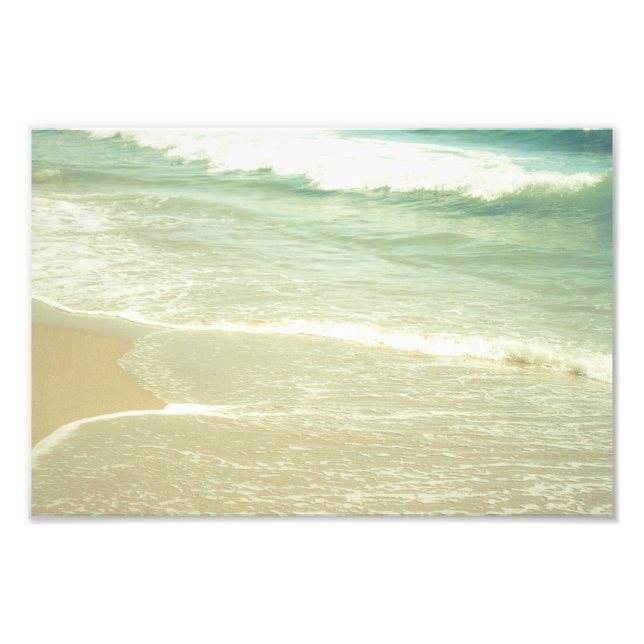 Foto Mint Green Ocean Pastel Beach Photoshop (Frente)