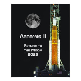 Foto Missão da Artemis II à Lua