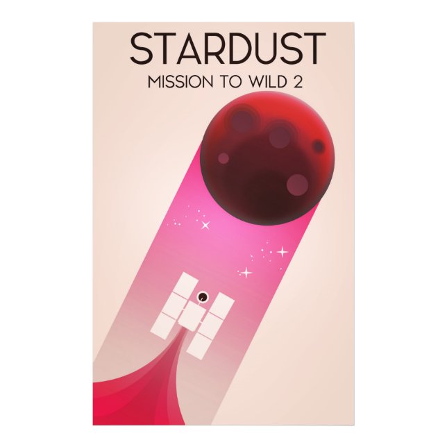 Foto Missão Stardust para Comet Wild 2 (Frente)