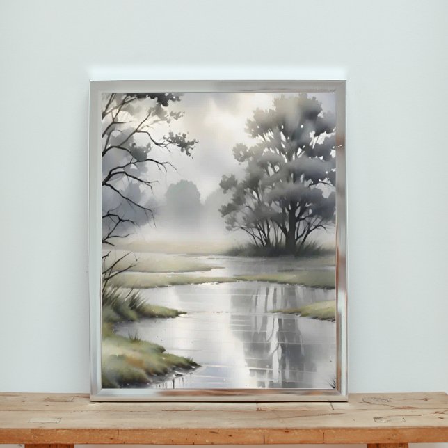 Foto Misty Morning River (Criador carregado)
