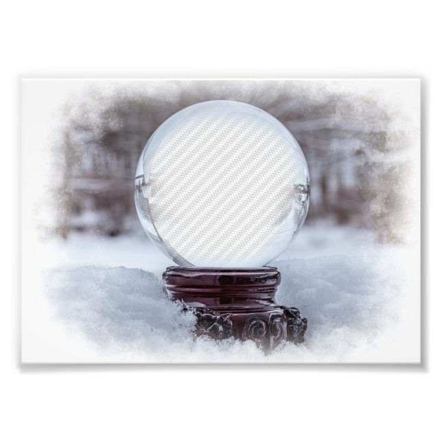 Foto Modelo de Bola de Cristal (Frente)