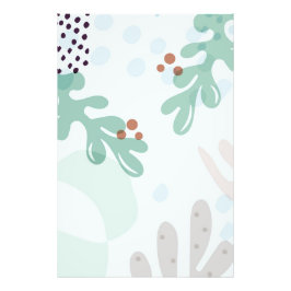 Foto Modern Abstract Botanical Yellow Billy Button