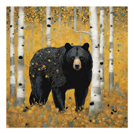 Foto Modern Colorado Aspende Mountain Bear