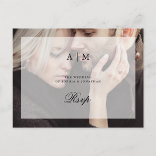 Foto moderna com Sobreposição   Cartão postal R