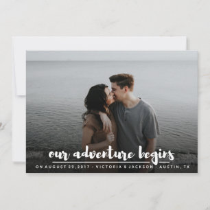 Foto moderna do pincel de nossa aventura personali