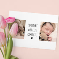 Foto Moderna Dois | Você Torna Nossa Vida Completa