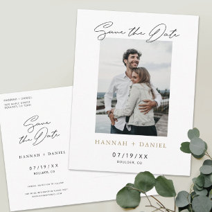 Foto moderna Salve o Modelo do Cartão-Postal de Da