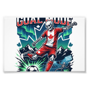 Foto Modo de Gol do Canadá Esqueleto de Ataque Nações D