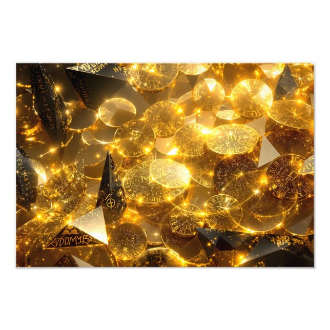 Foto Moedas de ouro (Frente)