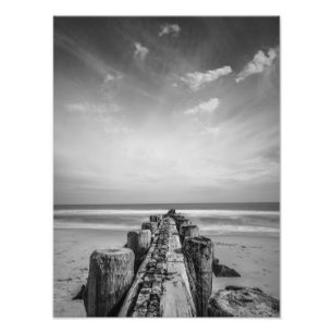 Foto Molhe na costa de New-jersey