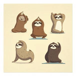 Foto Momentos de Yoga com Preguiça