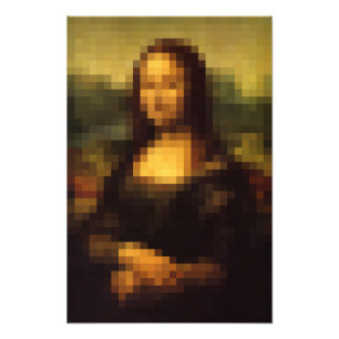 Foto Mona Lisa 2 Pixelada