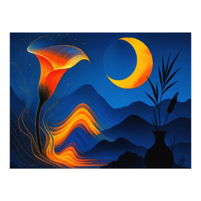 Foto Mondblüte der Wandlung - Stille Kunst (Frente)