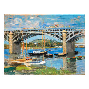 Foto Monet - A Ponte sobre o Sena,