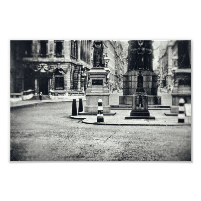 Foto Monocromo Street View Ancian City Road Europe (Frente)