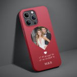 Foto Monograma Coração Romântico Coordena Moderno<br><div class="desc">Monograma de fotos O Coração Romântico Coordena as modernas Capas de telefone Inteligentes do iPhone apresenta sua foto favorita com seu monograma e coordenadas personalizadas de longitude e latitude, que são especiais a você na tipografia moderna do script. Presente perfeito para aniversário, Natal, casamento, noiva, noiva-a-ser, Dia de os namorados...</div>