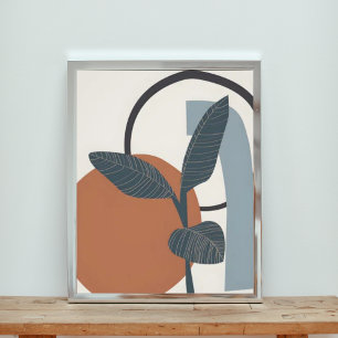 Foto Monstera Leaf Art Impressão minimalista