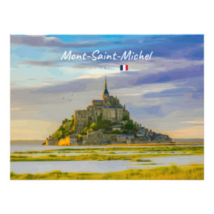 Foto Mont-Saint-Michel, França - Abadia Medieval